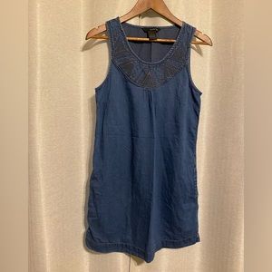 Calvin Klein Jeans women’s embroidered denim dress with pockets